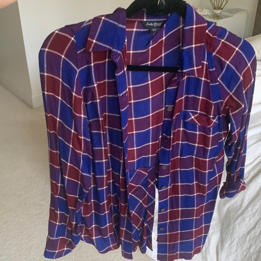 Lucky flannel. XS no flaws.
